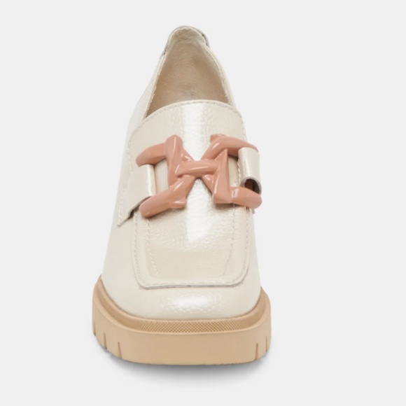 Dolce Vita Harold Heels Ivory Patent Leather size 6 - Picture 5 of 9